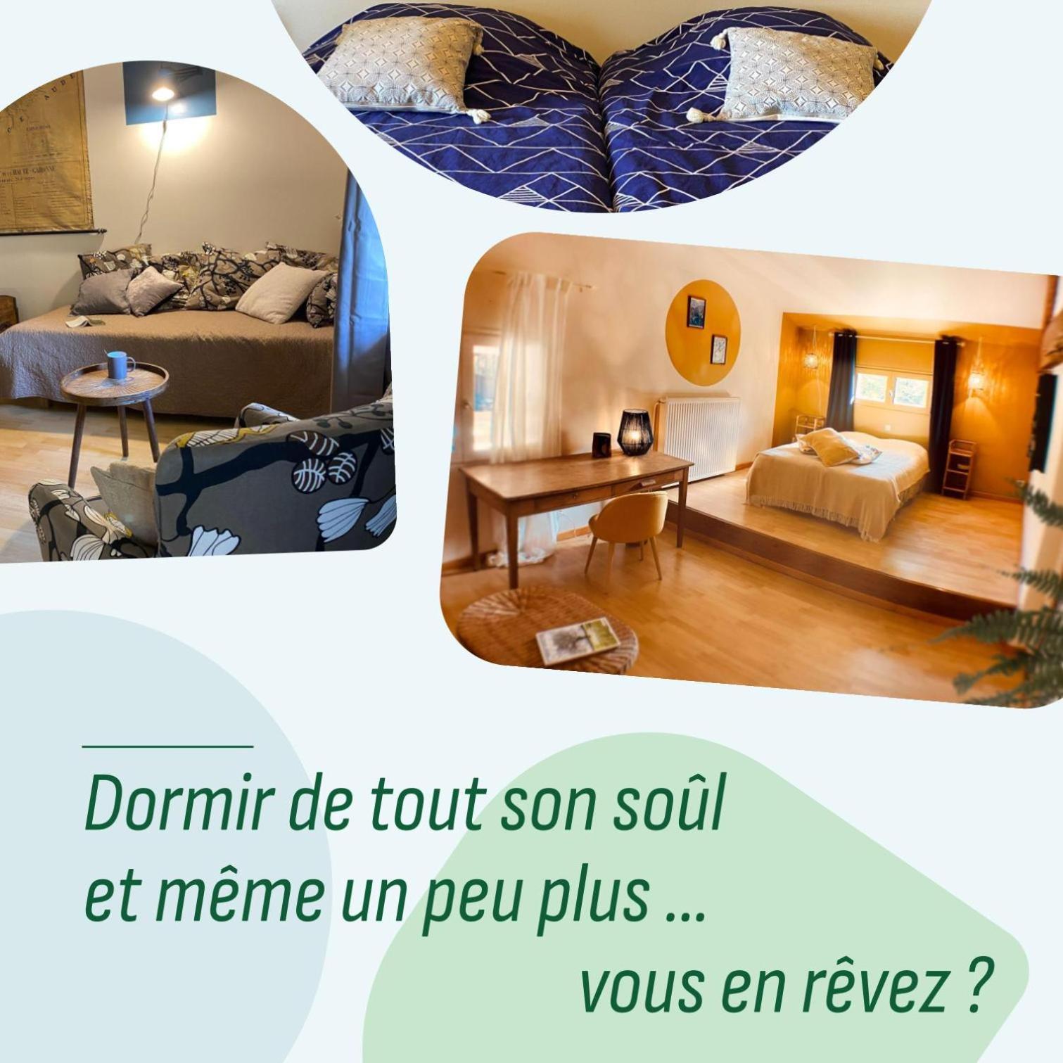 Bed and Breakfast Le Repaire De La Reveuse Saint-Frajou Экстерьер фото